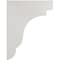 Ekena Millwork 3 1/2"W x 8 1/2"D x 11"H Bedford Wood Vintage Decor Bracket, Chalk Dust White BKTWD04X09X11BEWH - alternate 2